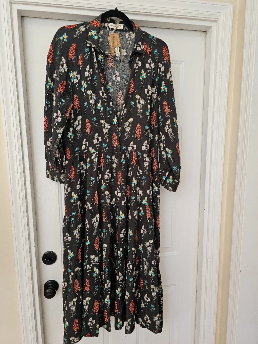 NWT Natural Life tiered floral Dress